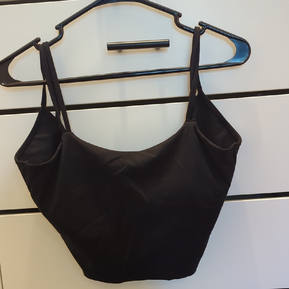 Amazon Twist Back Black Bra